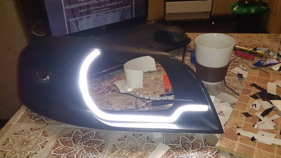 И так, собственно о процессе тюнинга фар — Chevrolet Aveo Sedan (1G), 1 ...