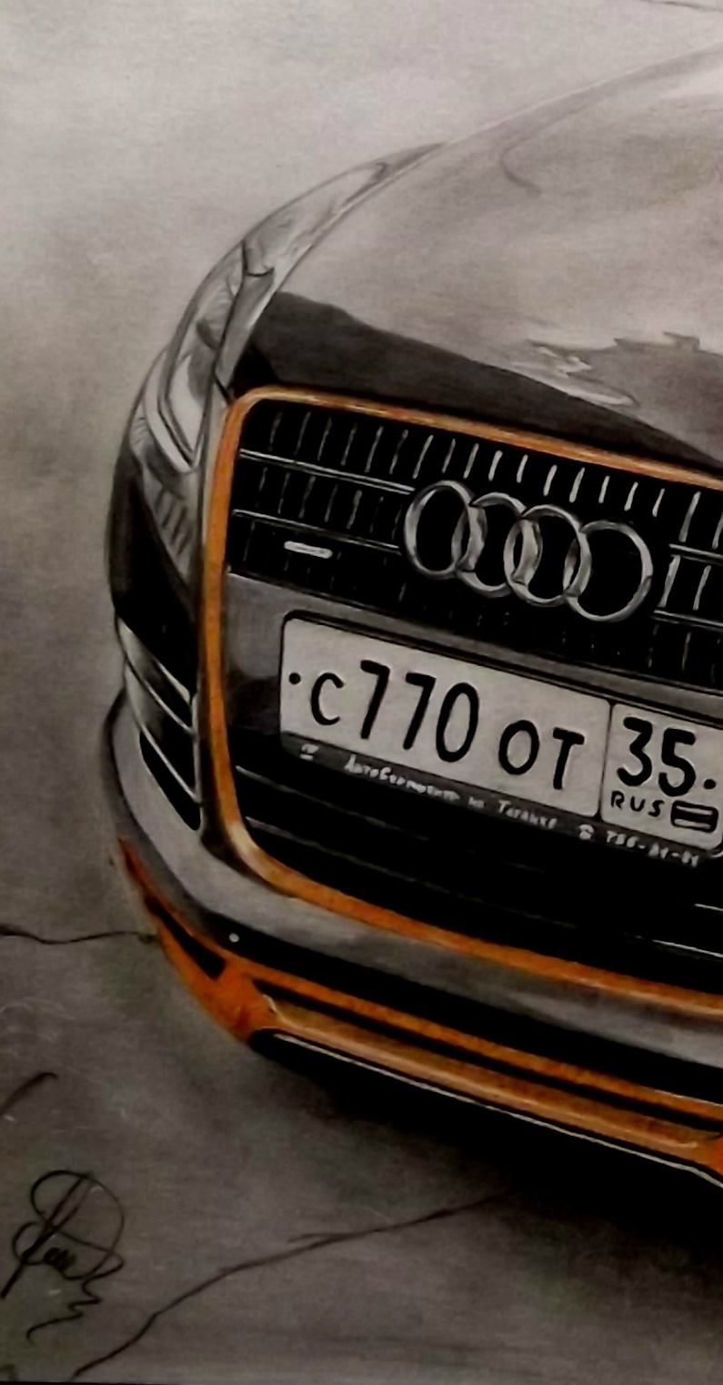 Рисунок Audi Q7 — Сообщество «Кабинет Рисования DRIVE2» на DRIVE2