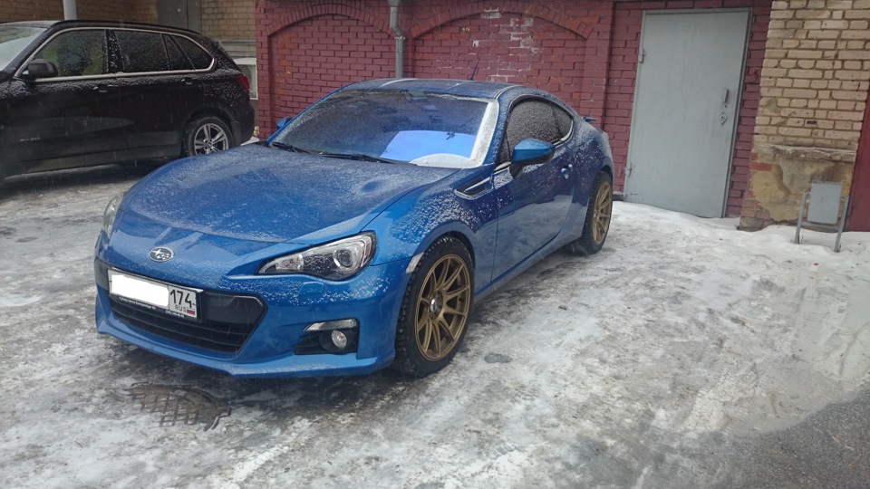 Тонировка — Subaru BRZ (1G), 2 л, 2012 года | стайлинг | DRIVE2