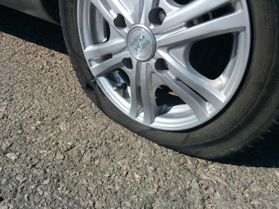 Помогайте ближним своим, или как я пробила колесо… — Daewoo Matiz (M100 ...