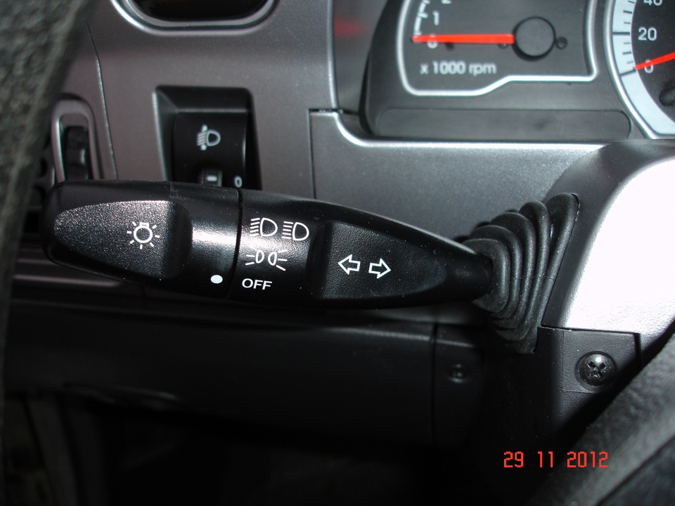 Пыльники подрулевых переключателей — Daewoo Nexia (N150), 1,5 л, 2012 ...