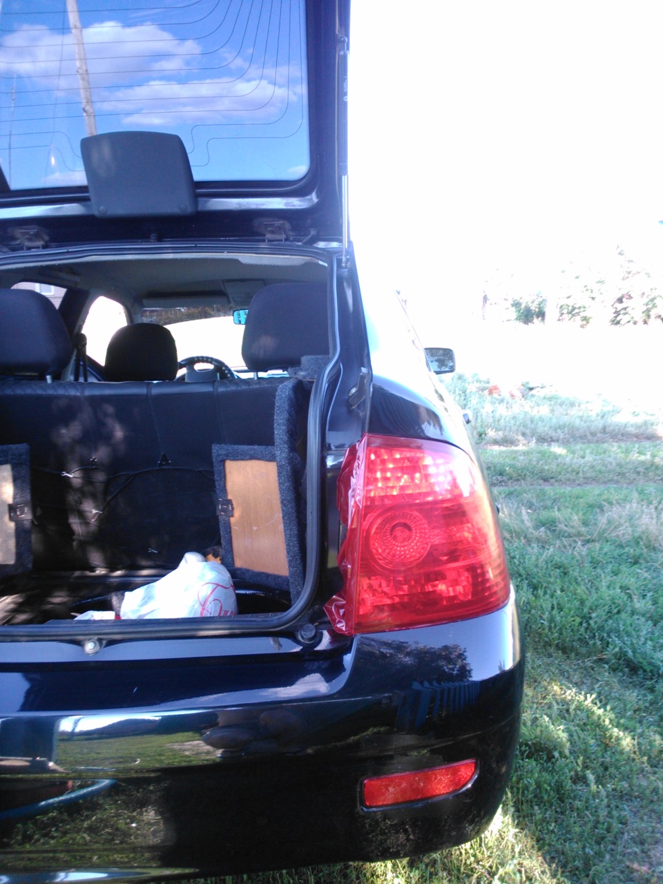 фары аля Америка и габариты вниз — Lada Приора хэтчбек, 1,6 л, 2009 ...