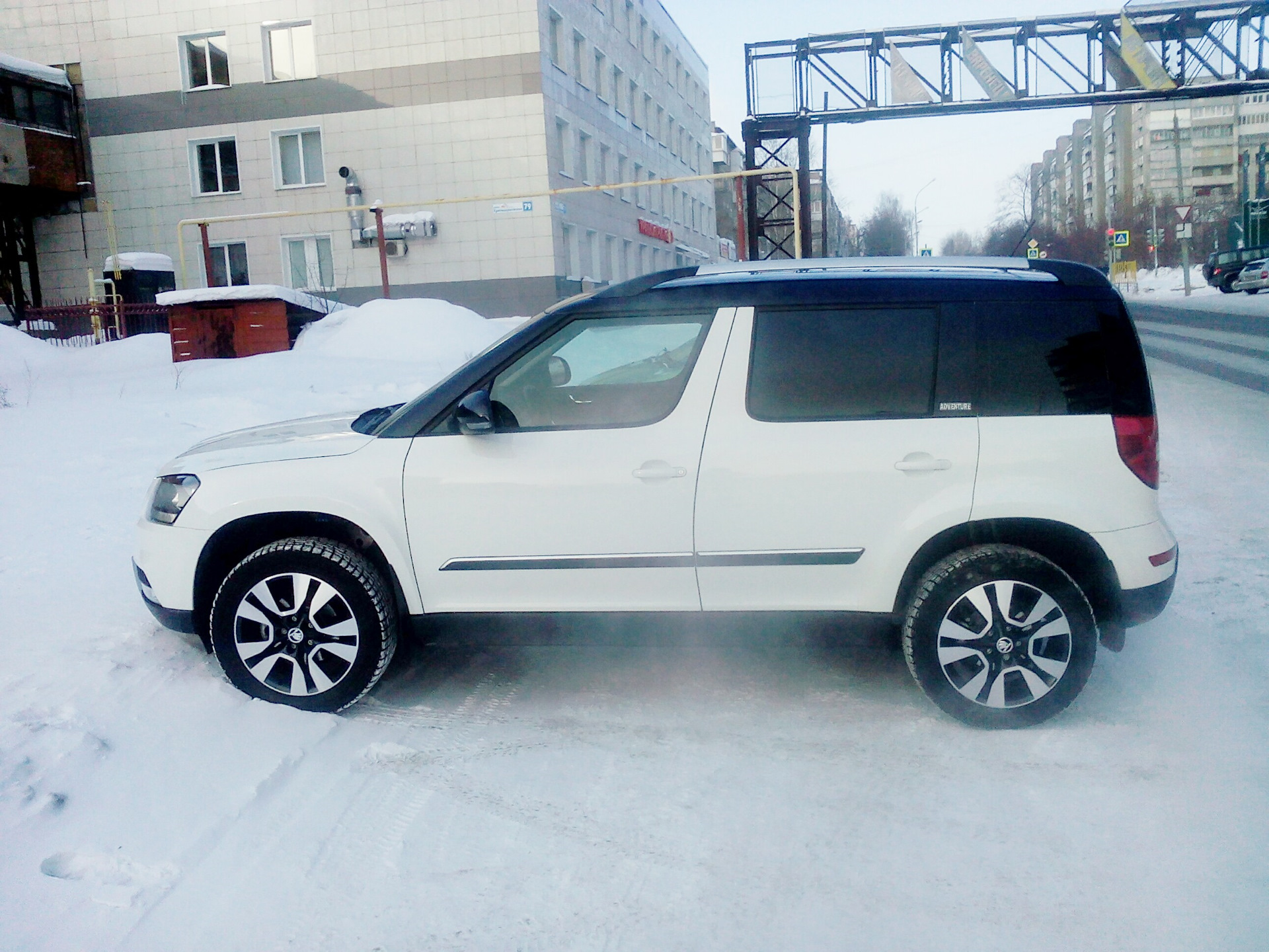 Skoda Yeti White