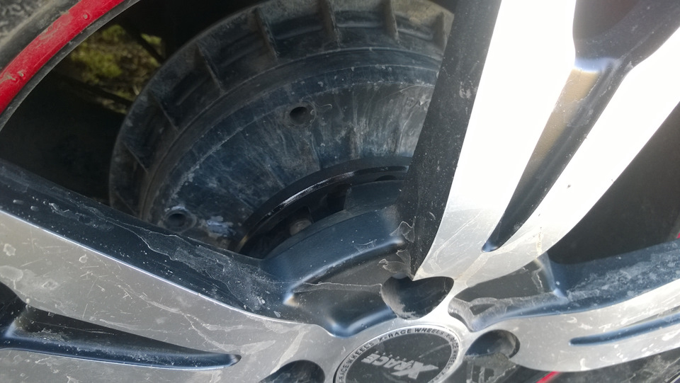 Увеличение вылета колёс. — Lada Гранта, 1,6 л, 2013 года | колёсные ...