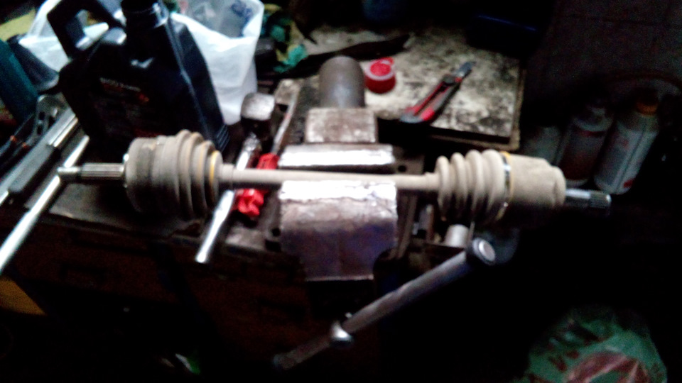 Замена сальников полуосей и остальное… — Lada 2108, 1,5 л, 1991 года ...