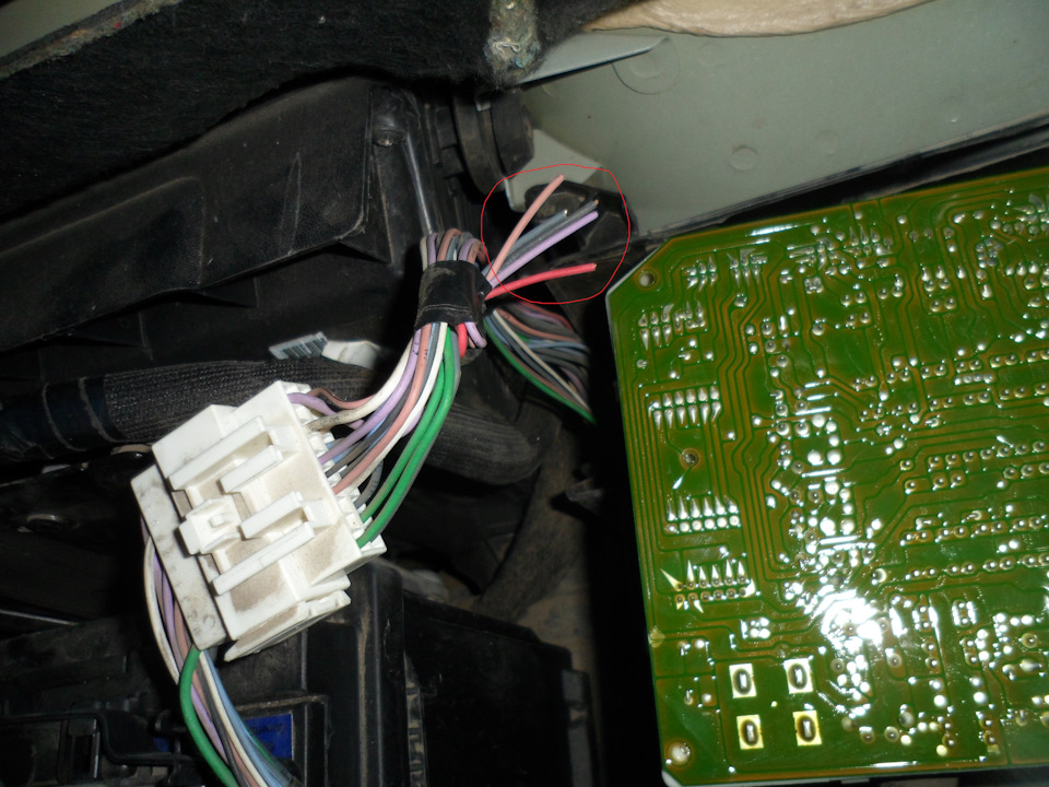 Клеммы монтажного блока и провода — Renault Kangoo (2G), 1,6 л, 2013 ...