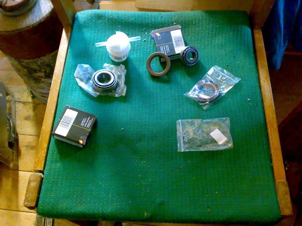 Замена подшипника ступицы — Lada 21063, 1,6 л, 1990 года | своими ...