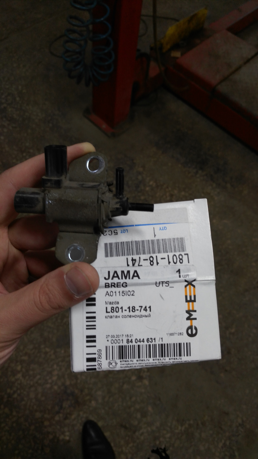 Замена электромагнитного клапана — DRIVE2