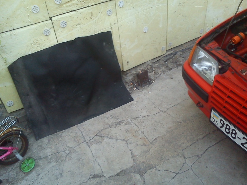 Термоизол на капот, отодрать, отмыть, обклеить)) и мелочь… — Opel ...