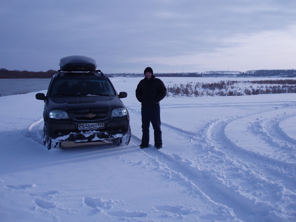 Бокс на крышу. — Chevrolet Niva (1G), 1,7 л, 2011 года | аксессуары ...