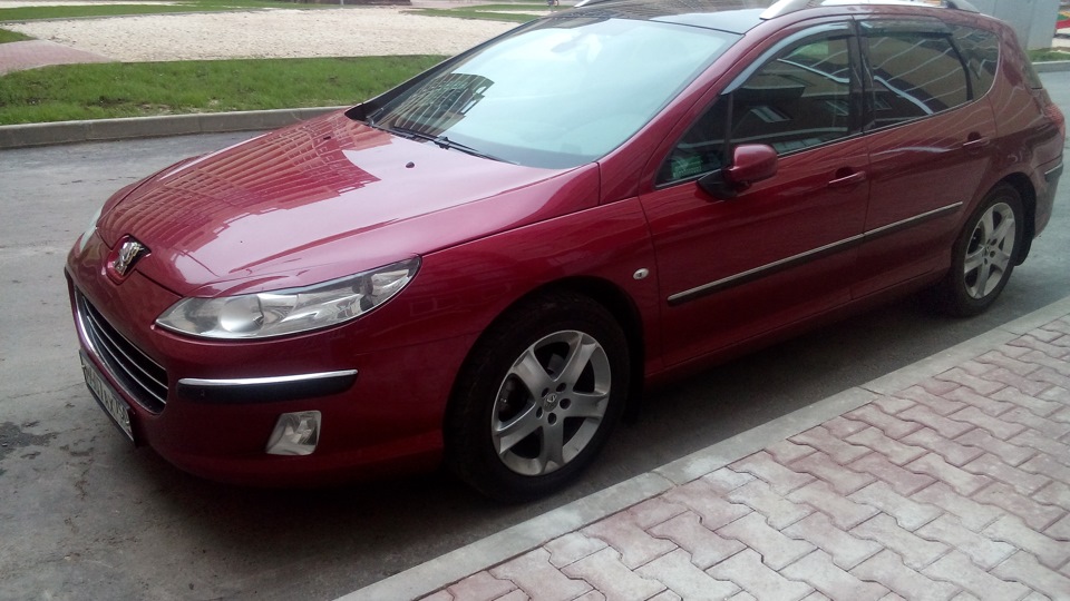 полировка лобового стекла peugeot 407