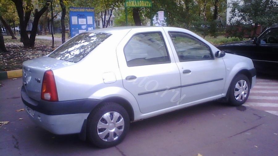 Отвалился глушитель))) — Renault Logan (1G), 1,4 л, 2006 года | помощь ...