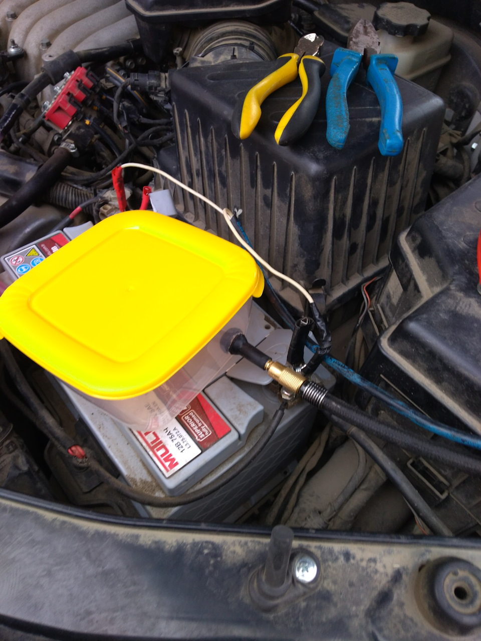Photo from the logbook Hyundai Santa Fe (2G)