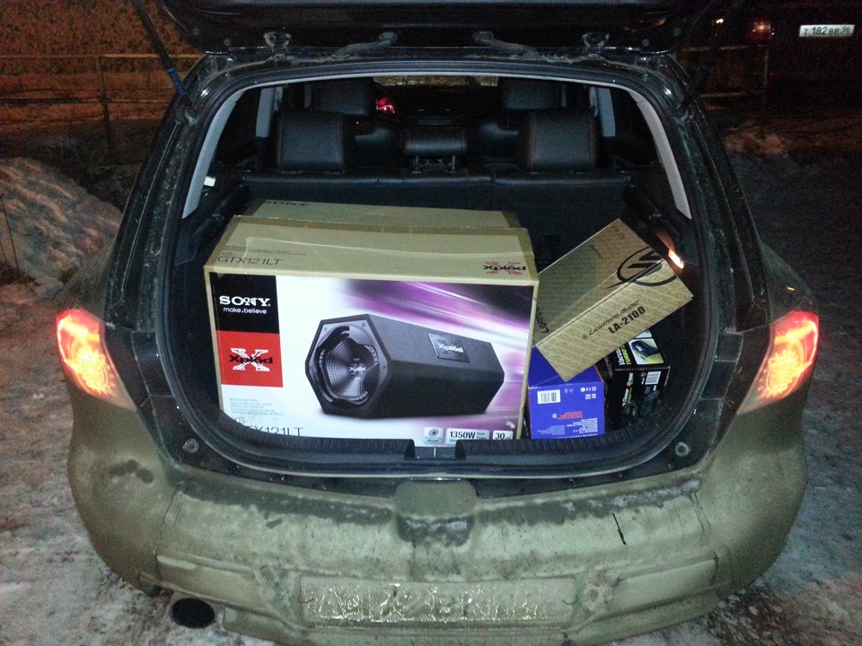 Подключение саба. — Mazda 3 MPS (1G), 2,3 л, 2006 года | автозвук | DRIVE2