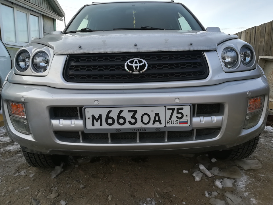 Установка передних парктроников на тойота рав 4 2002 года своими руками ...