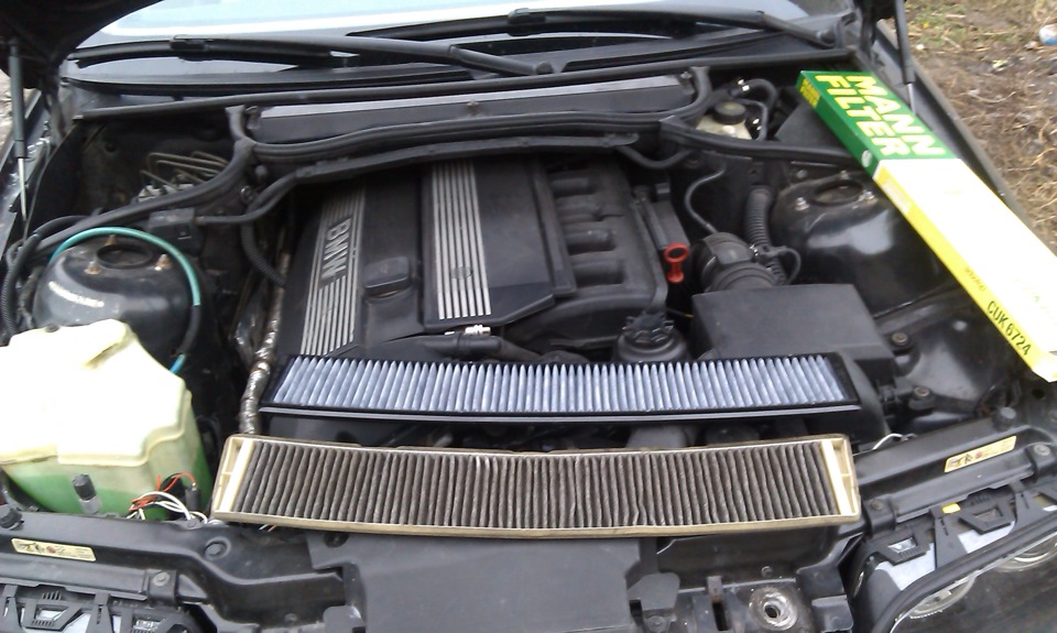 Замена масла и фильтров — BMW 3 series (E46), 2,5 л, 1999 года ...