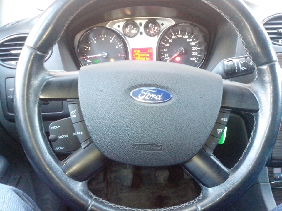 Установка подрулевого джойстика — Ford Focus II Sedan, 1,6 л, 2008 года ...