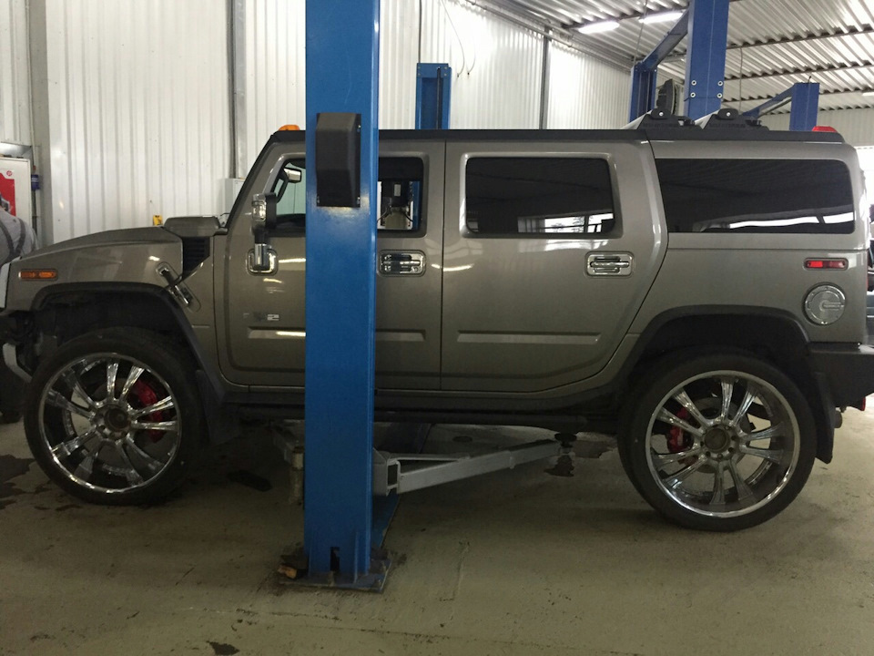 Hummer H2 тормозная система HPBrakes под колеса D28 — HPBrakes на DRIVE2