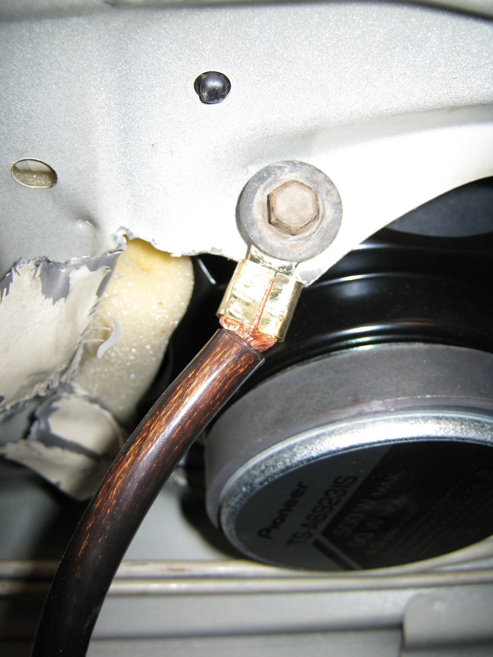 Проводка Сабвуфера — Toyota Vista (30), 1,8 л, 1994 года | автозвук ...