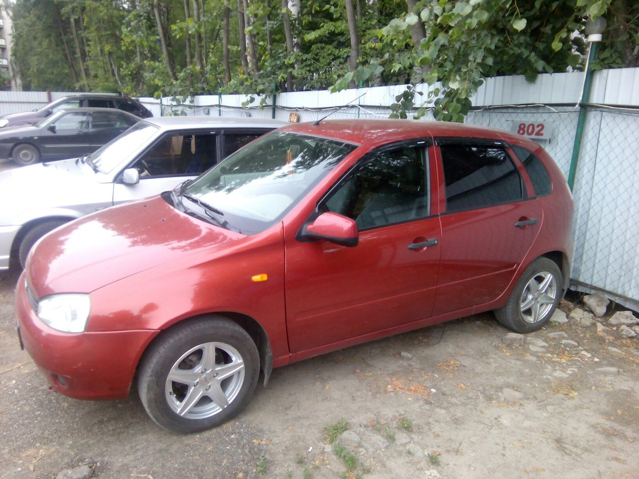 Тапки на калину! — Lada Калина хэтчбек, 1,6 л, 2008 года | колёсные ...