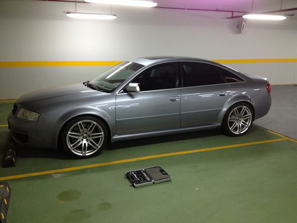 audi a6 c5 серая