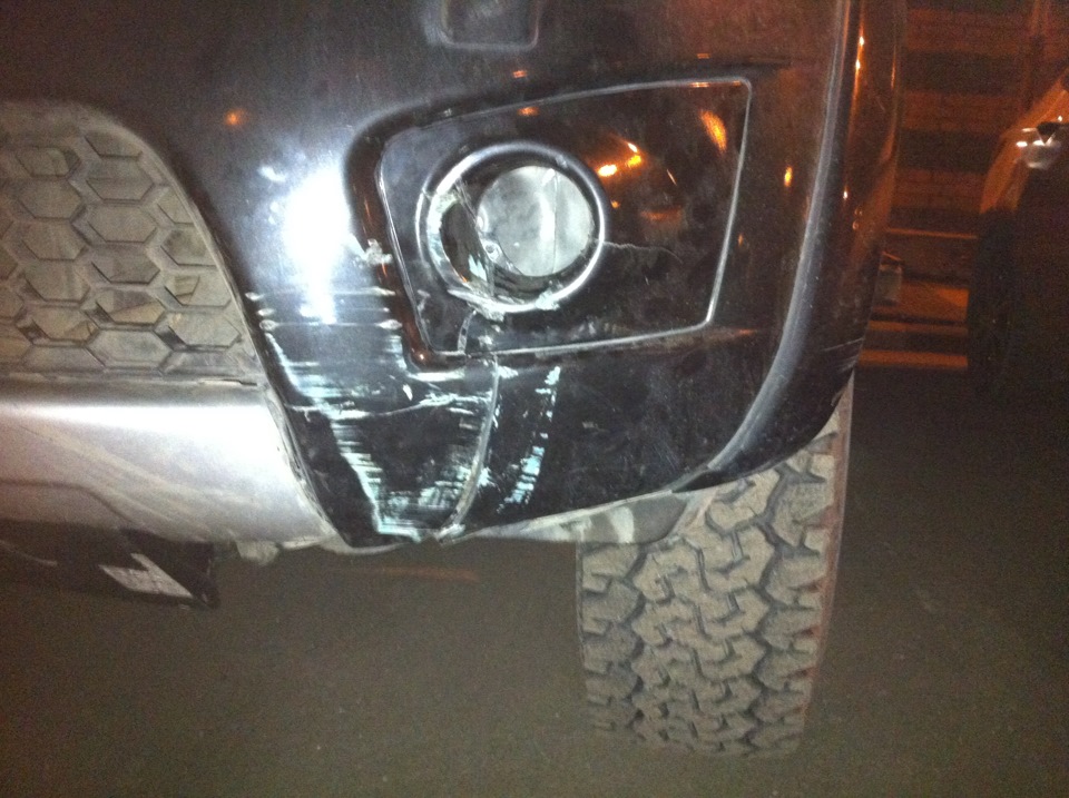 Немного о грустном — Mitsubishi L200 (4G), 2,5 л, 2011 года | ДТП | DRIVE2