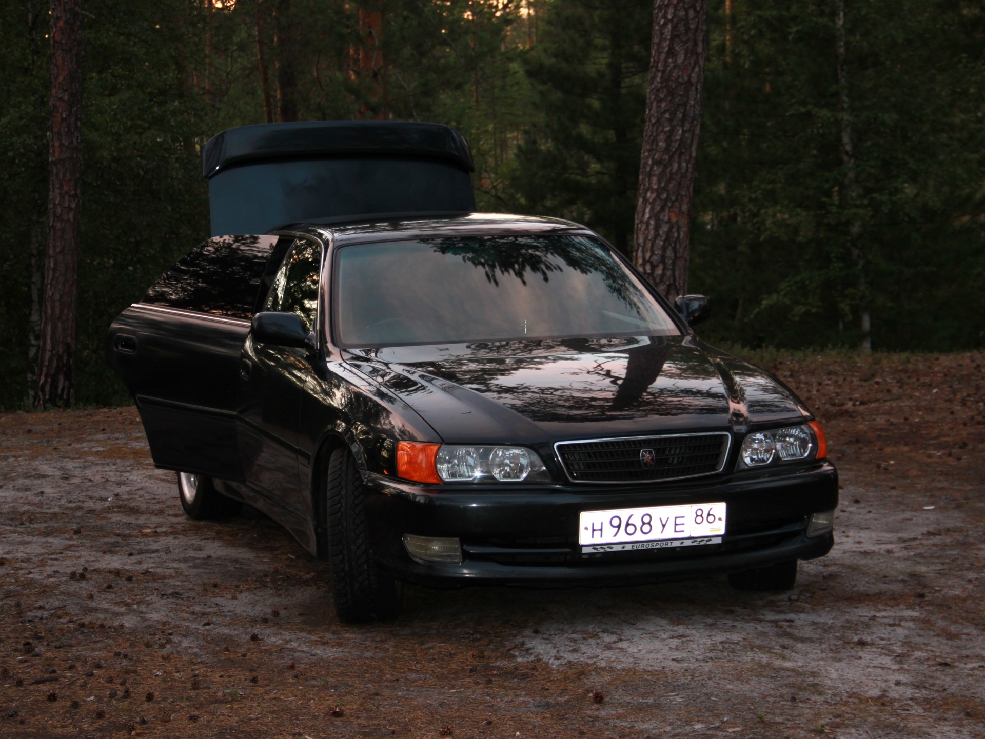 отдых в лесу — Toyota Chaser (100), 2,5 л, 2000 года | покатушки | DRIVE2