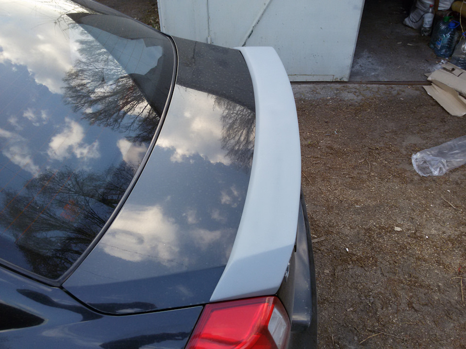 ЛИП-СПОЙЛЕР — Chevrolet Lacetti Sedan, 1,8 л, 2007 года | тюнинг | DRIVE2