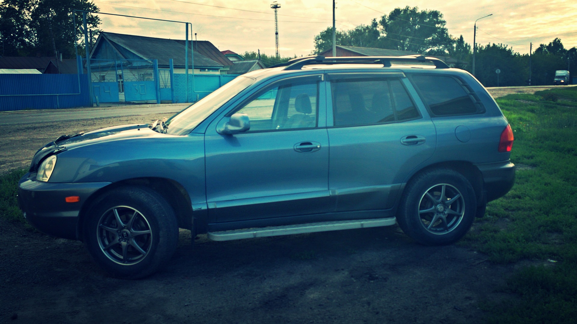 Hyundai Santa Fe (1G) 2.7 бензиновый 2004 | бегемот на DRIVE2