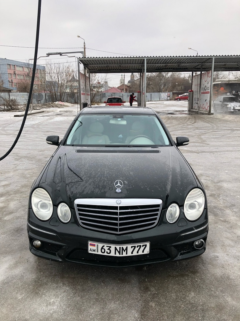 Черный Мерин — Mercedes-Benz E-class (W211), 3,2 л, 2004 года | покупка  машины | DRIVE2