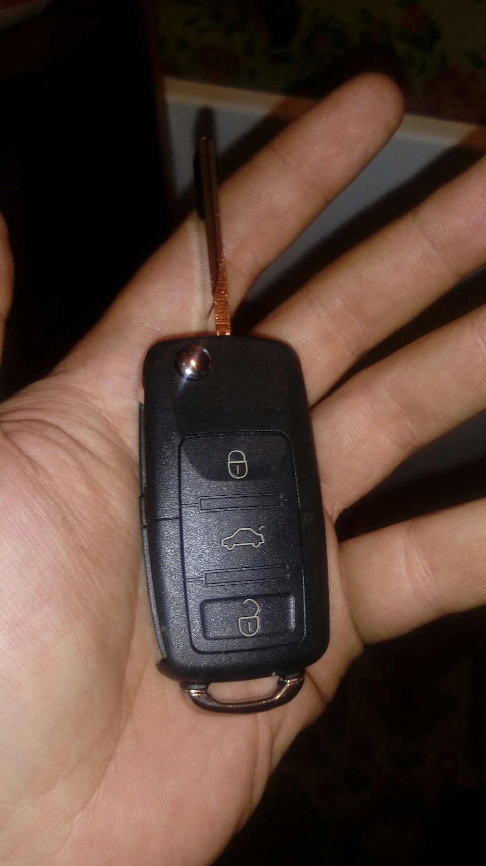 Радиоключ :) — Volkswagen Jetta IV, 2 л, 2000 года | аксессуары | DRIVE2