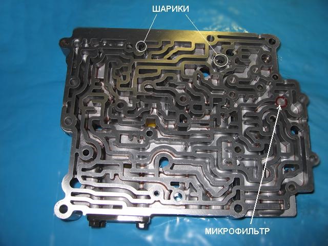 Расположение шариков гидроблока gf 4 el