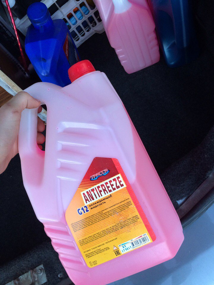 116 Замена масла, переход с тосола на антифриз — Lada 2115, 1,5 л, 2007 ...