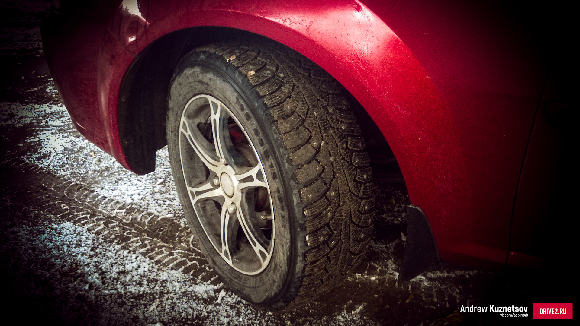 Обкатка зимних шипованных шин Nokian Nordman 5 XL 195/60/15 — Chevrolet ...