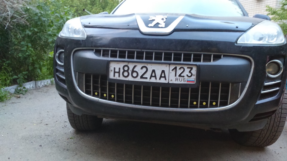 Гудок от Волги Сравнение с родным = - Peugeot 4007, 2,4 л, 2009 года тюнинг DRIV