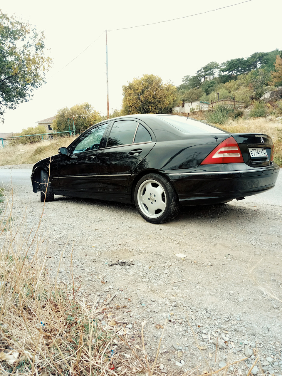 Прокатился на эвакуаторе ( — Mercedes-Benz C-class (W203), 3,2 л, 2000 года  | эвакуация | DRIVE2