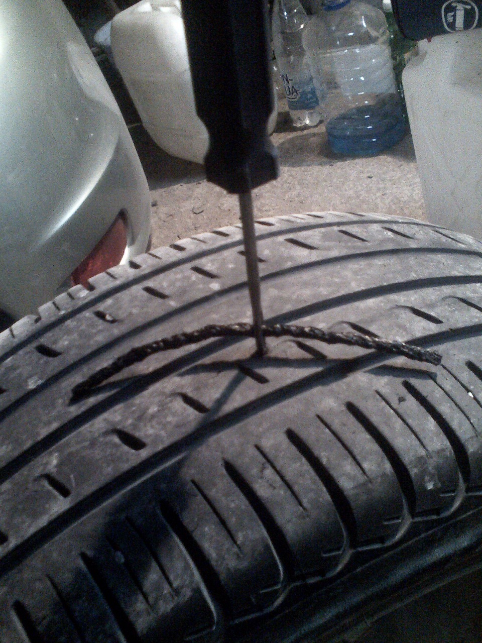 Самостоятельный ремонт проколов — Lada Калина Спорт (1G), 1,6 л, 2010 ...