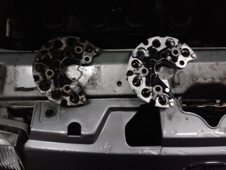 Замена диодного моста и реле напряжения — Lada 21104, 1,6 л, 2006 года ...