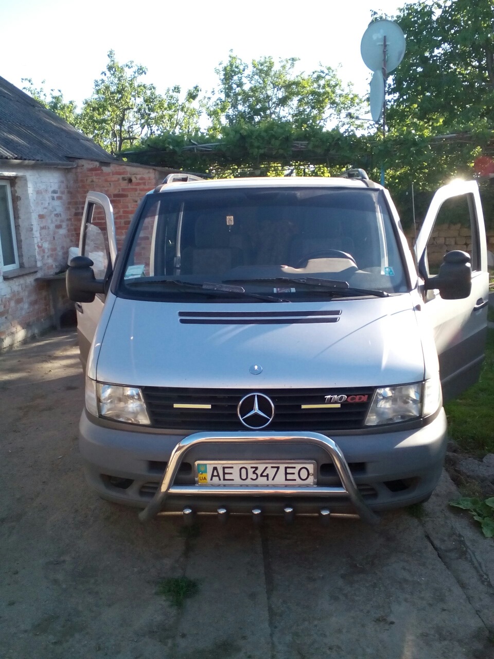 Я дома) — Mercedes-Benz Vito (1G), 2,2 л, 2001 года | просто так | DRIVE2