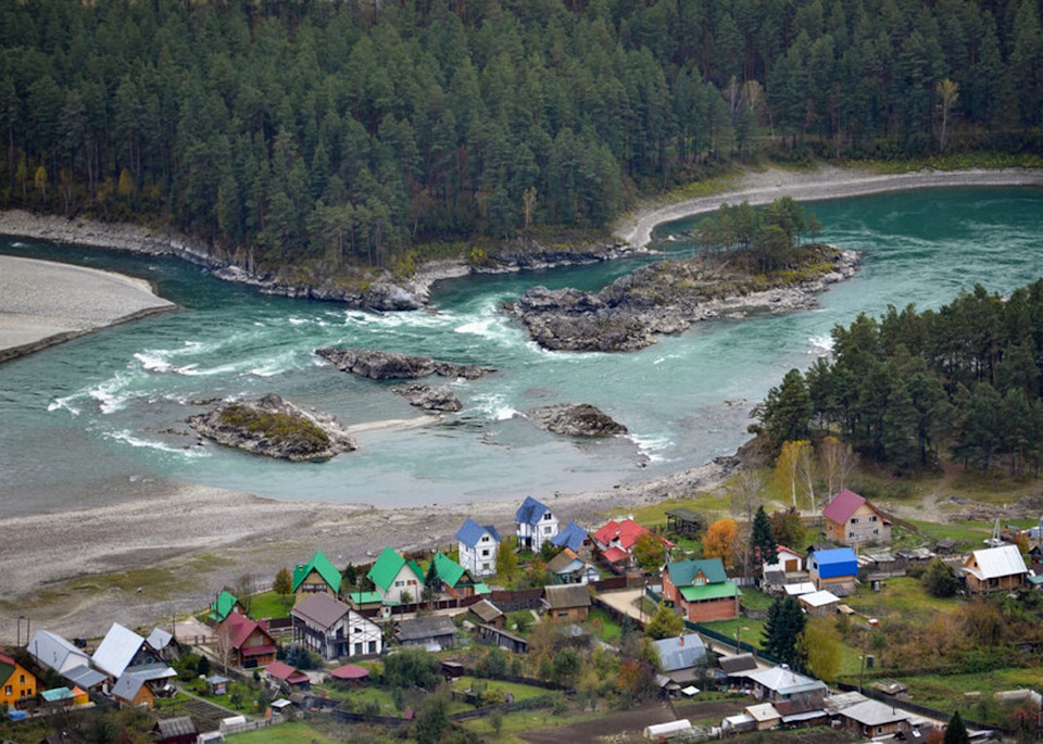 Село Манжерок Алтайский край