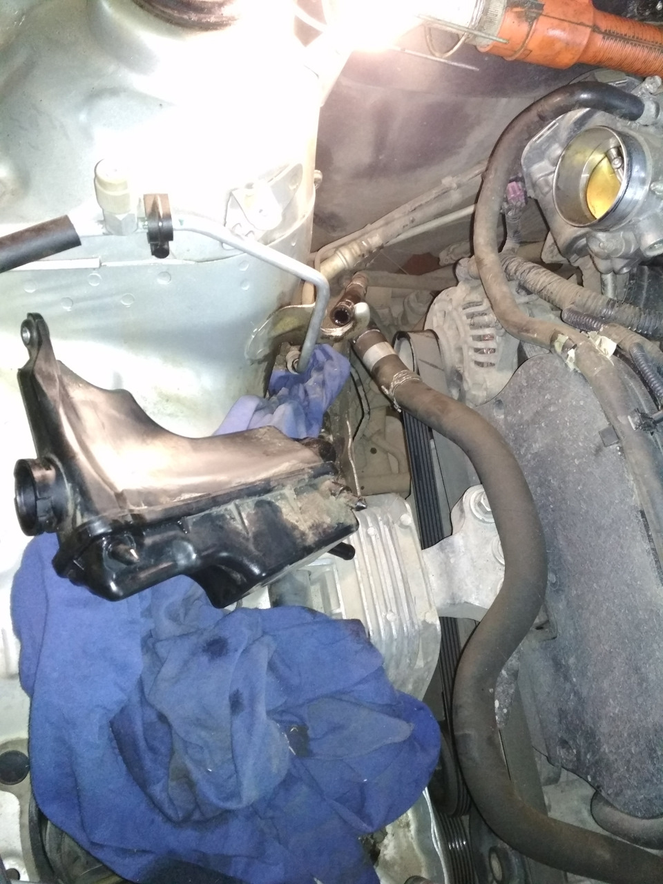 Замена масла в гуре часть 2. — Chevrolet Cruze (1G), 1,6 л, 2010 года ...