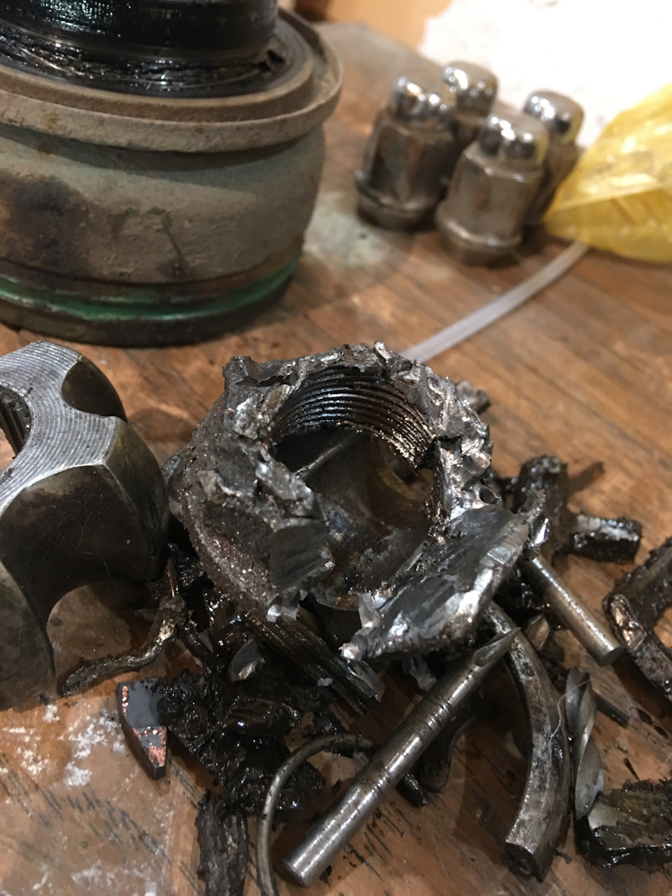 Замена наружной гранаты — Subaru Legacy Outback (BD, BG), 2,5 л, 1998 ...