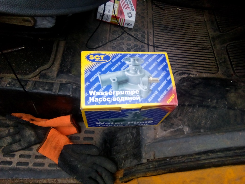 29 Замена помпы + неожиданная поломка — ГАЗ Газель, 2,9 л, 1999 года ...