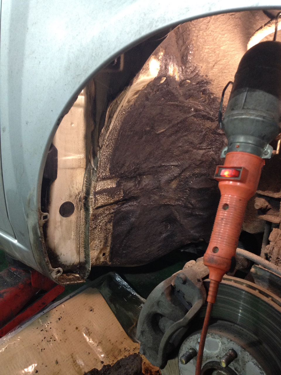 Шумка передних арок — KIA Cerato (2G), 1,6 л, 2012 года | стайлинг | DRIVE2