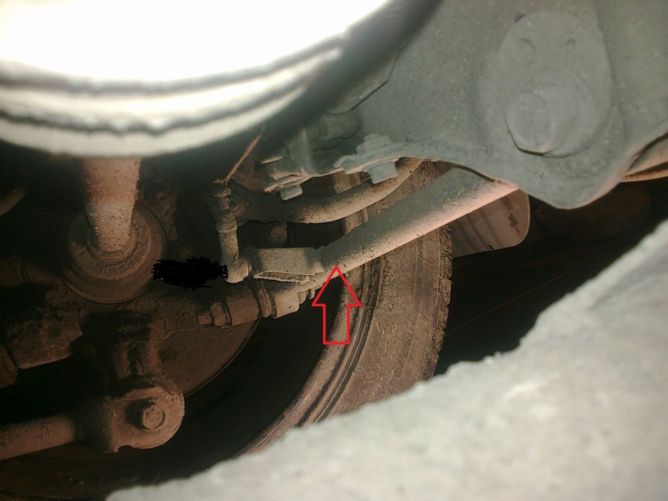 поперечная тяга. — Toyota Caldina (210), 2 л, 2000 года | запчасти | DRIVE2