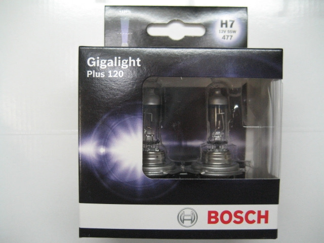 120 плюс. Лампочки Bosch h7 +120. Bosch Gigalight Plus 120 h7. 1987301107 Bosch. Gigalight лампа h7.