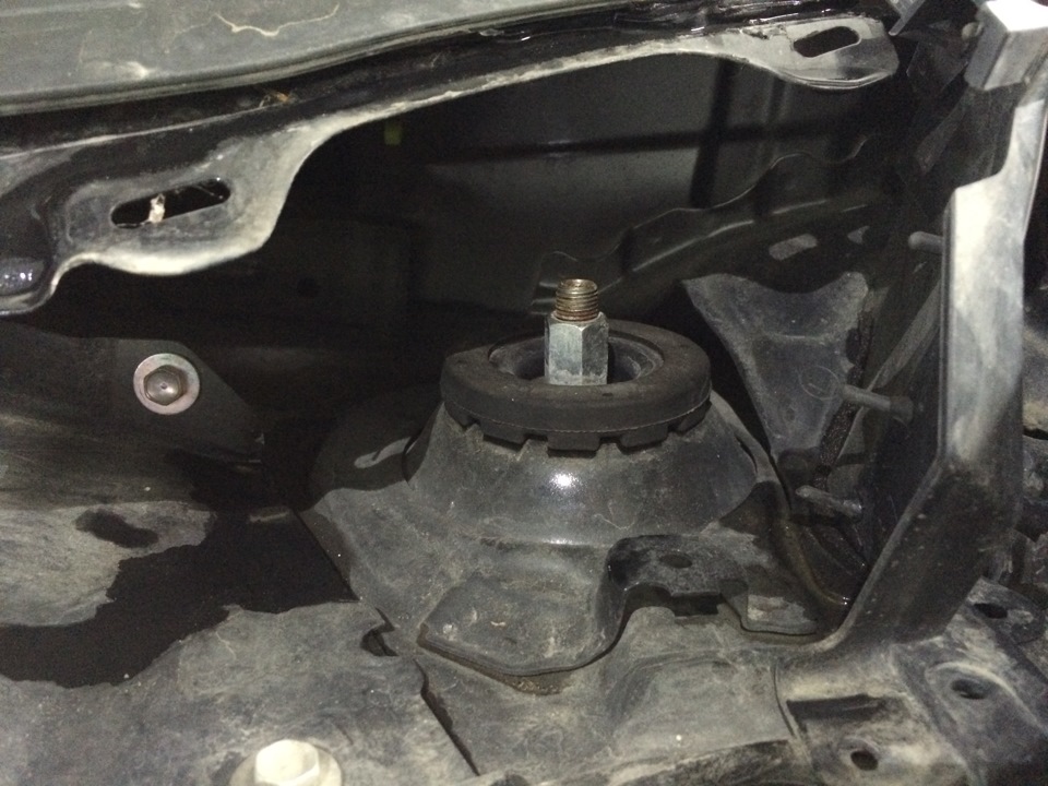 Установка проставок и вынужденная замена пыльника шруса. — Honda Fit ...