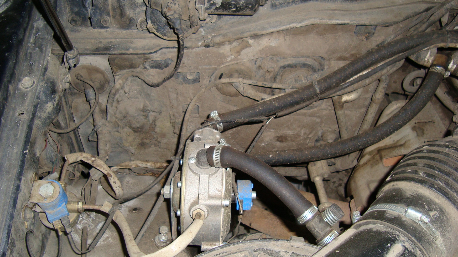 HBO installation and operation - Toyota Land Cruiser 45 L 1996