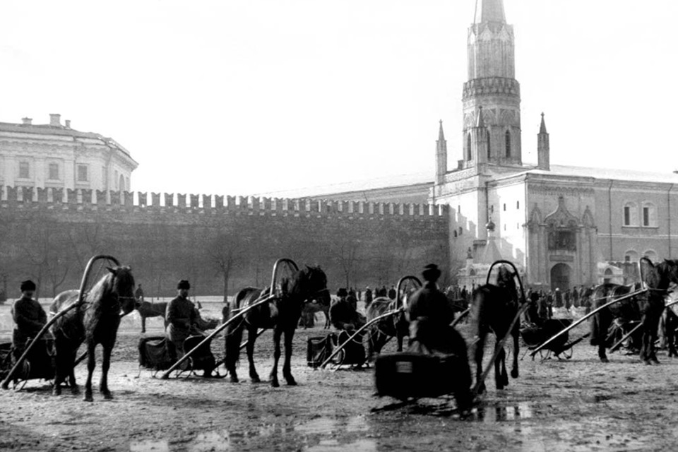 Самая первая фотография красной площади