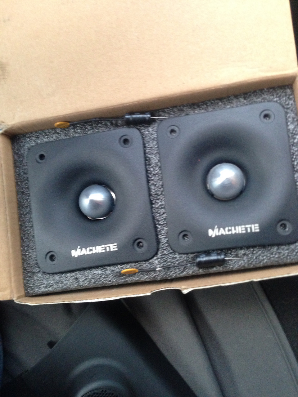 Покупка ВЧ динамиков marchete my-30 — Geely MK Cross, 1,5 л., 2012 года ...